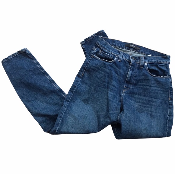Hudson Jeans Bettie High-Rise Taper Jeans Blue Size 26 - Picture 3 of 13